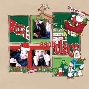 each day brings santa closer