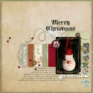 Santa Ornament (Lift a Polly)