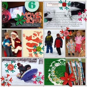 december- days 6,7,8