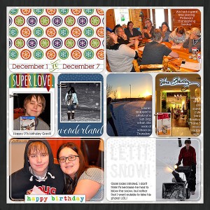 Digi Project Life | Week 49 (LEFT)