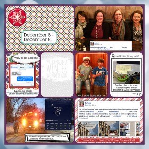 Digi Project Life | Week 50 (LEFT)