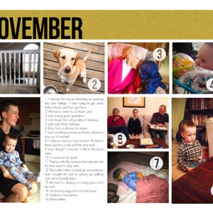 November Page One