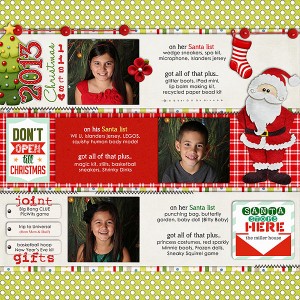 Christmas Lists 2013