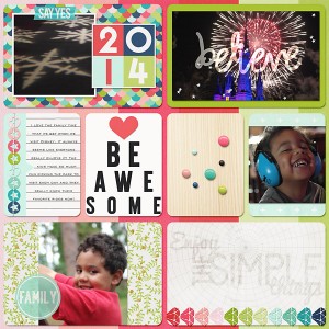 Say Yes to 2014 (right page)