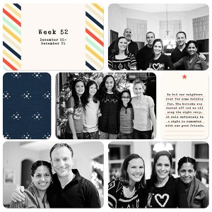 Project Life - Week 52 {page 1 & 2}