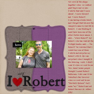 I *Heart* My Robert