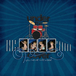 under the drum cover
