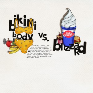 bikini body vs. blizzard