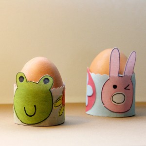 Hybrid easter egg holders