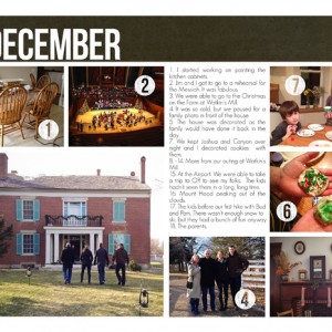 December Page One