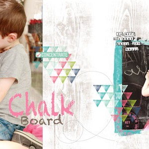 MOC 3 chalk board double page