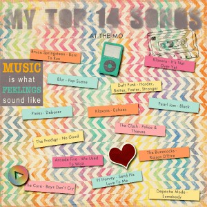 My Top 14 Songs