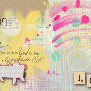 MOC 2 - Art Journal: December Daily Title