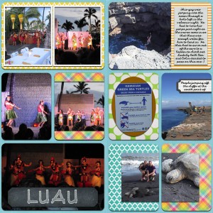 January 4 MOC Challenge - Double Page Layout