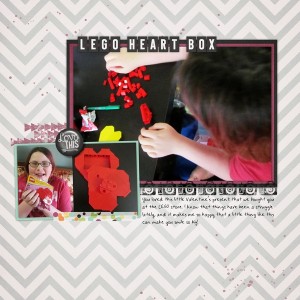 Lego Heart Box