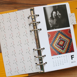 Agenda Calender Divider
