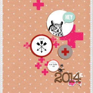 Project Life 2014 | Title Page