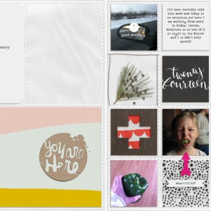 Project Life 2014 | Week One - 1