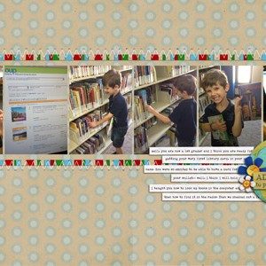 1st library card