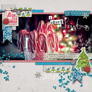 MOC Day 12 - i heart Christmas