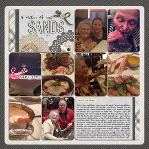 Project Life 2014: A Night at the Sands