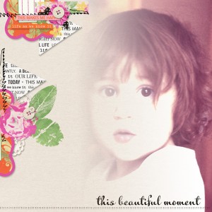 The beautiful moment