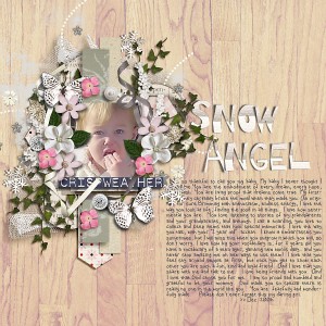 2 Year Old Snow Angel