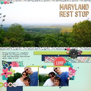 Maryland rest stop