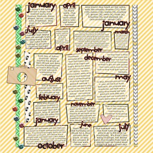 2013 Year in Review Journaling