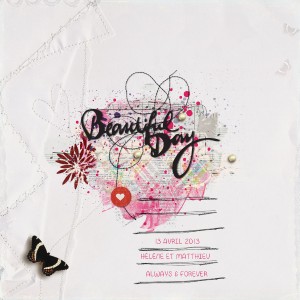 Wedding album cover