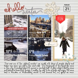 week of jan 21