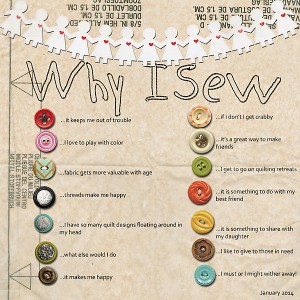 why i sew
