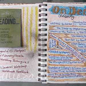 Art Journal "Currently Reading"