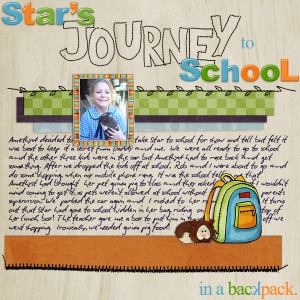 Star's Journey to School