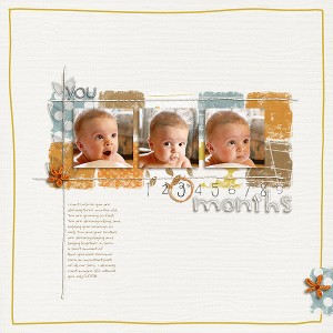 Conner at three months