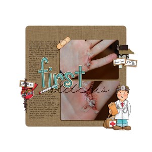 first stitches