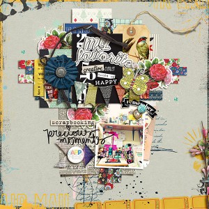 Scrapbooking precious moments