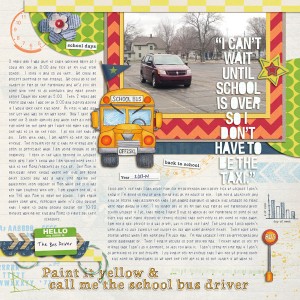 School Bus Mom