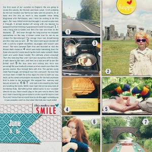 first week UK vaca
