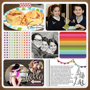 Project Life Wk 3 Page 1 and 2