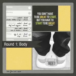 Round 1: Body - Sneak Peek - Love yourself challenge