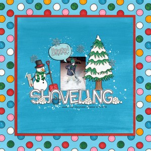 shoveling