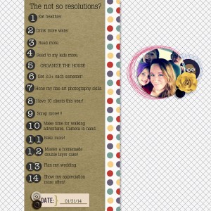 the not so resolutions?