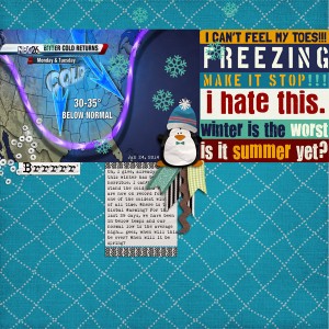 I hate winter
