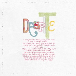 Day 30 titlework alpha challenge