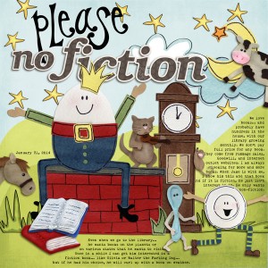 no fiction, please!
