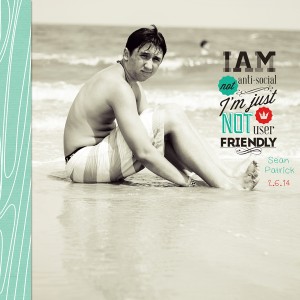 I am not...