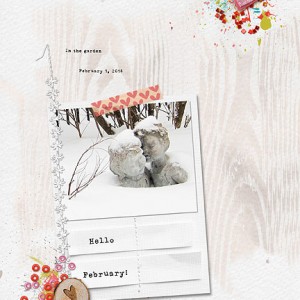 February Title Page