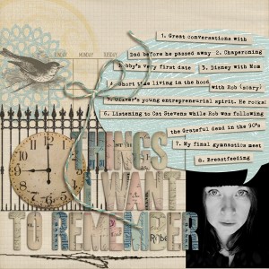 Things I want to Remember