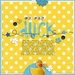 My Pet Duck
